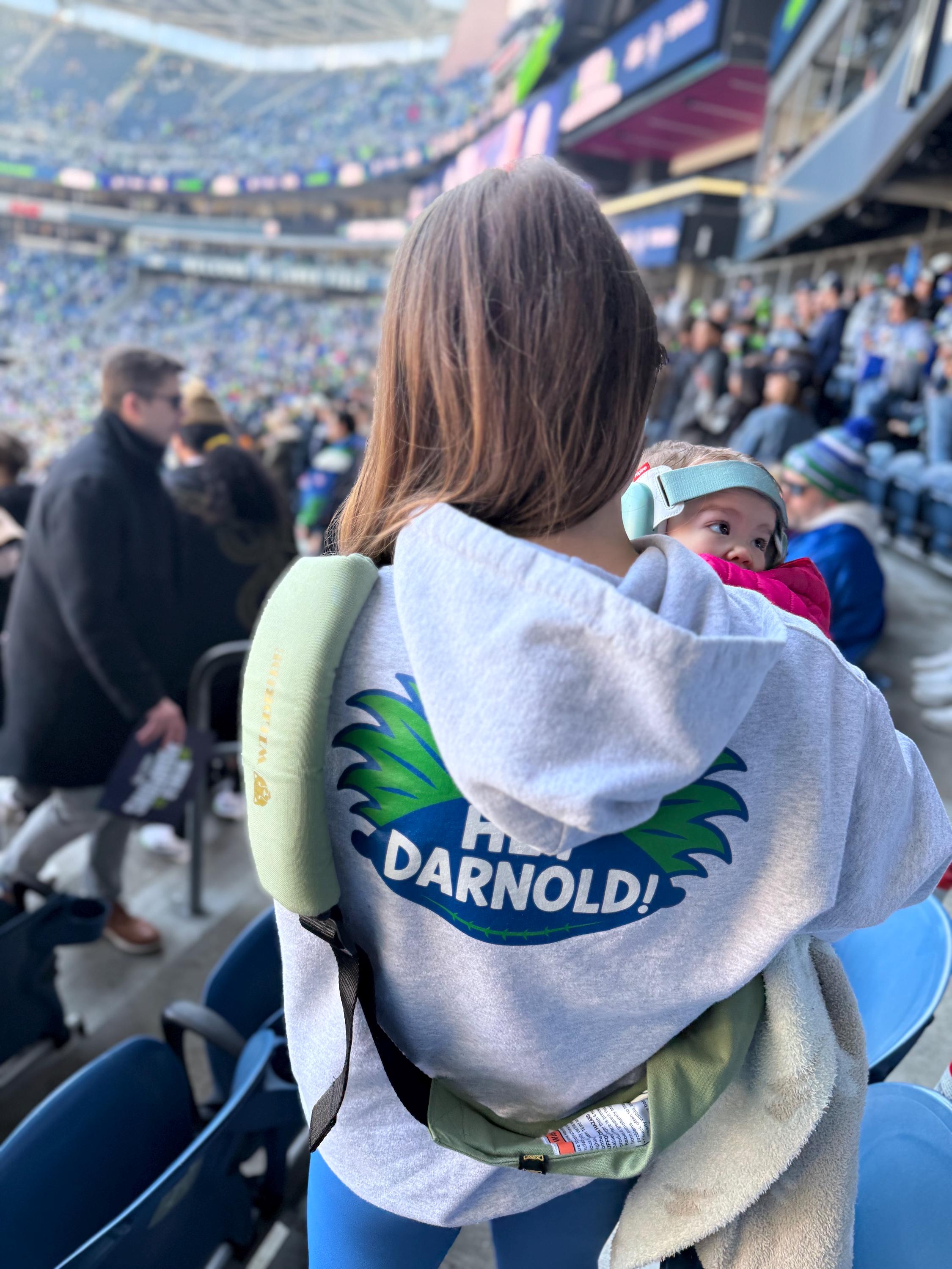 Hey Darnold! Retro Hoodie
