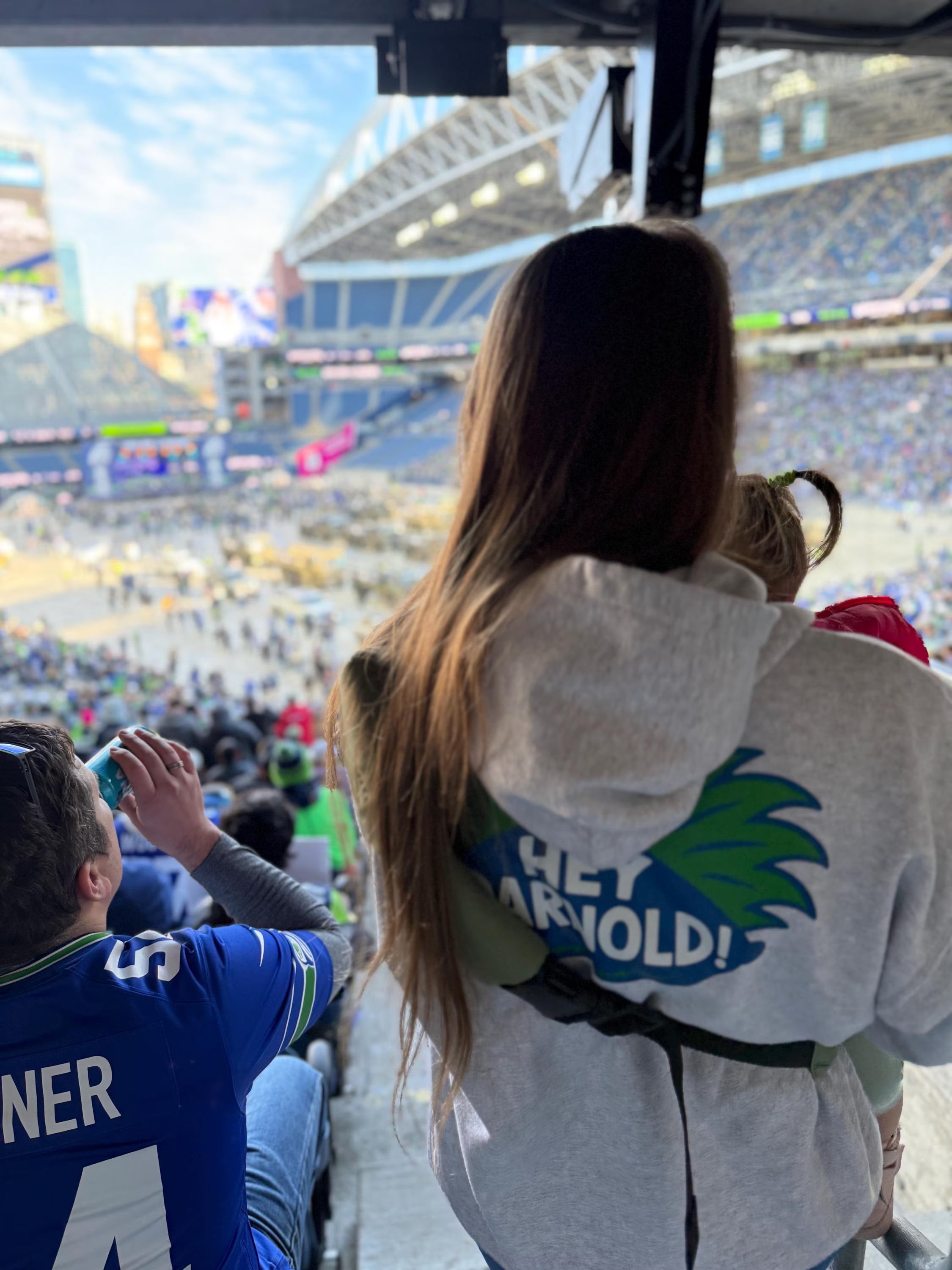 Hey Darnold! Retro Hoodie
