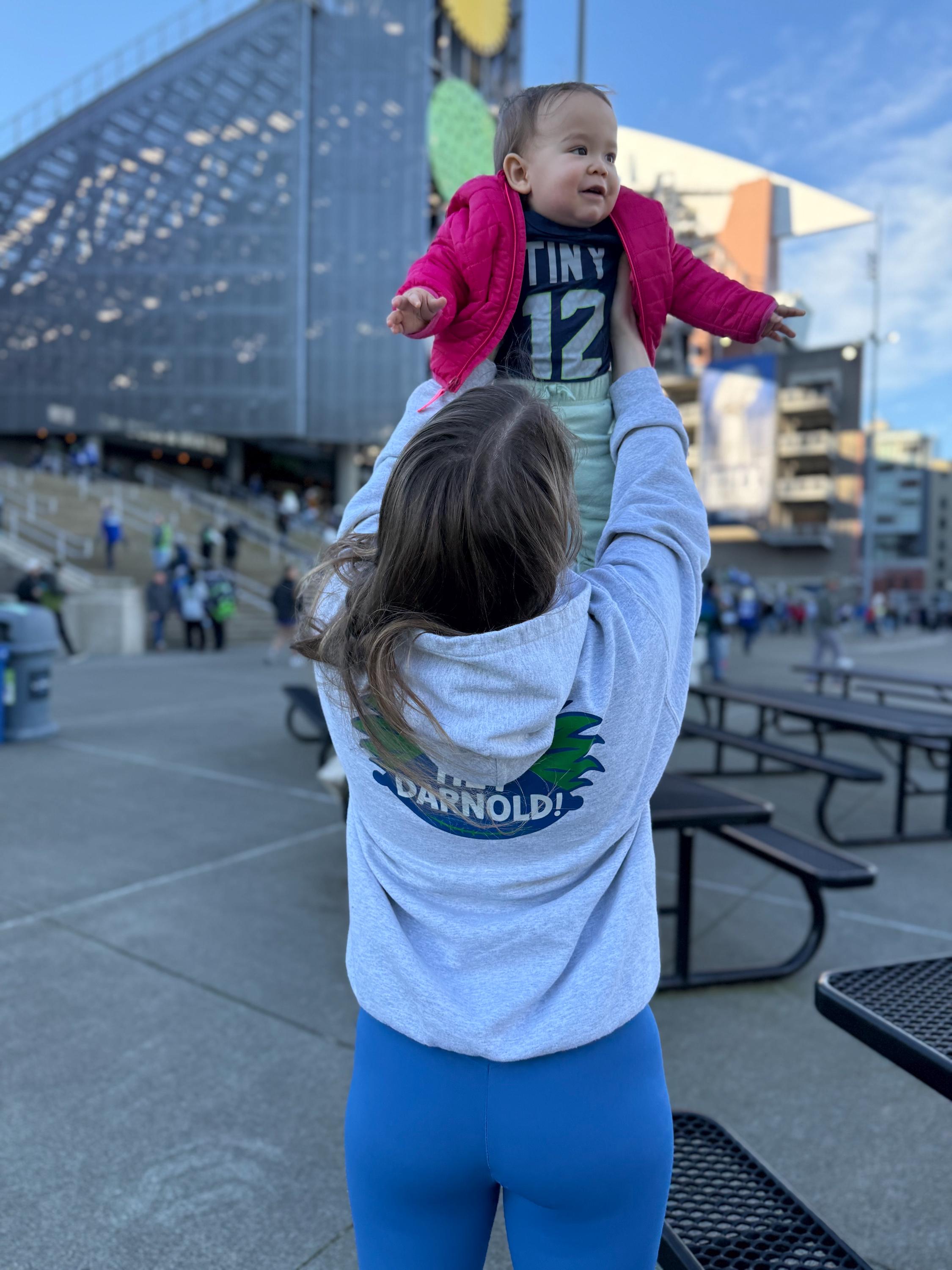 Hey Darnold! Retro Hoodie