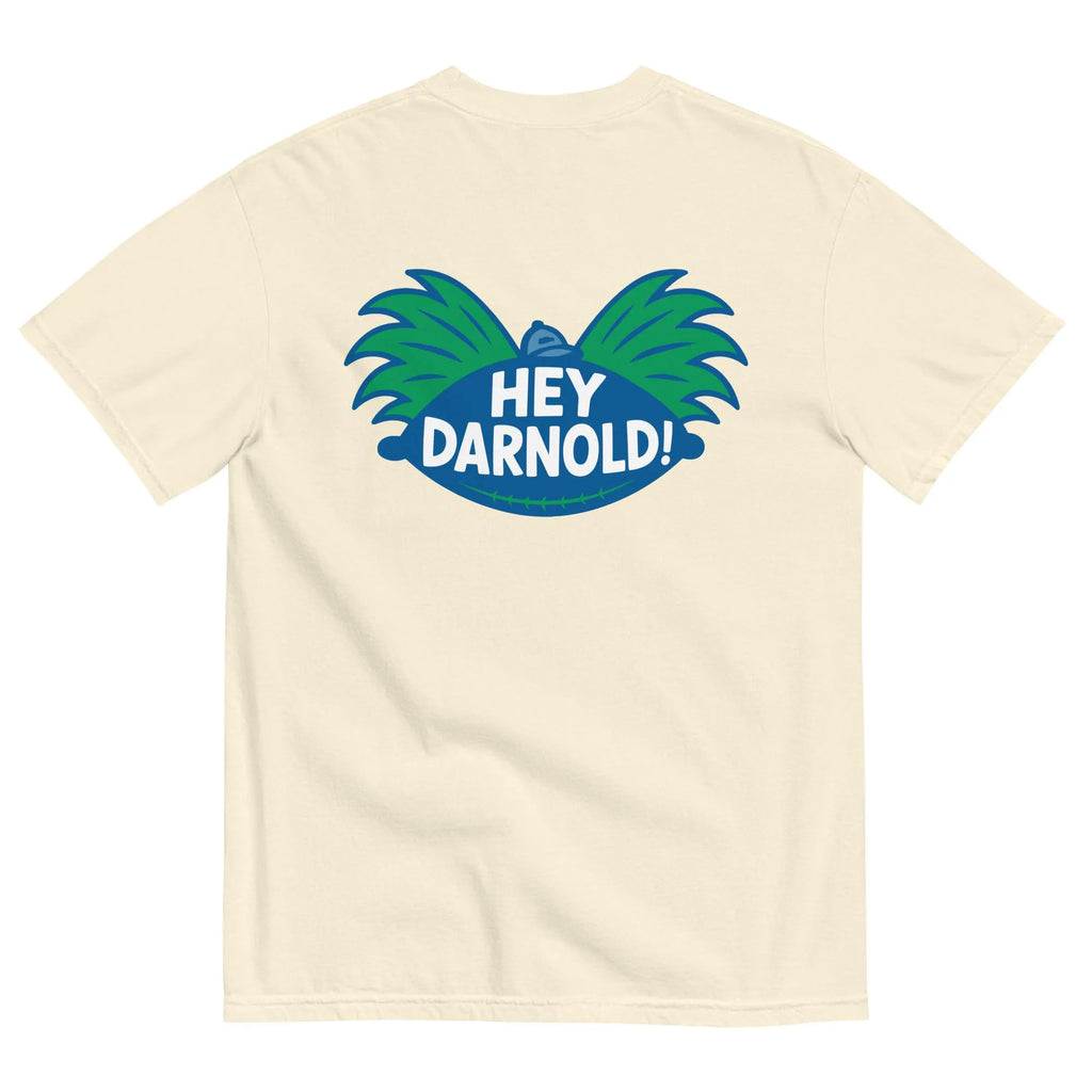 Hey Darnold! Retro Football Head Tee (Away)