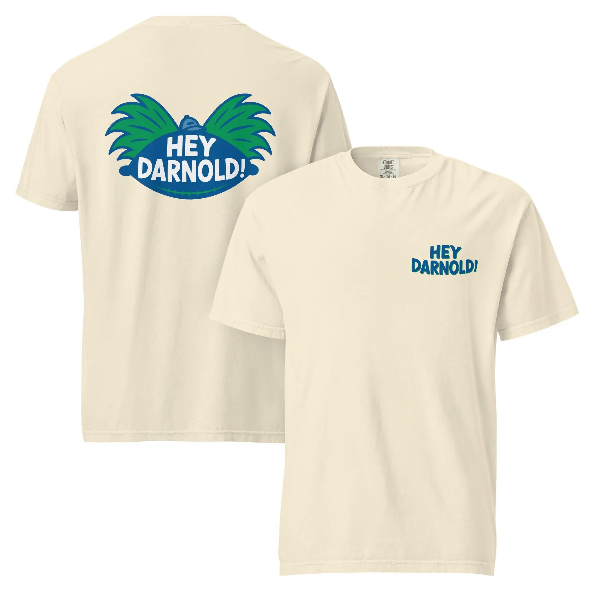 Hey Darnold! Retro Football Head Tee (Away)