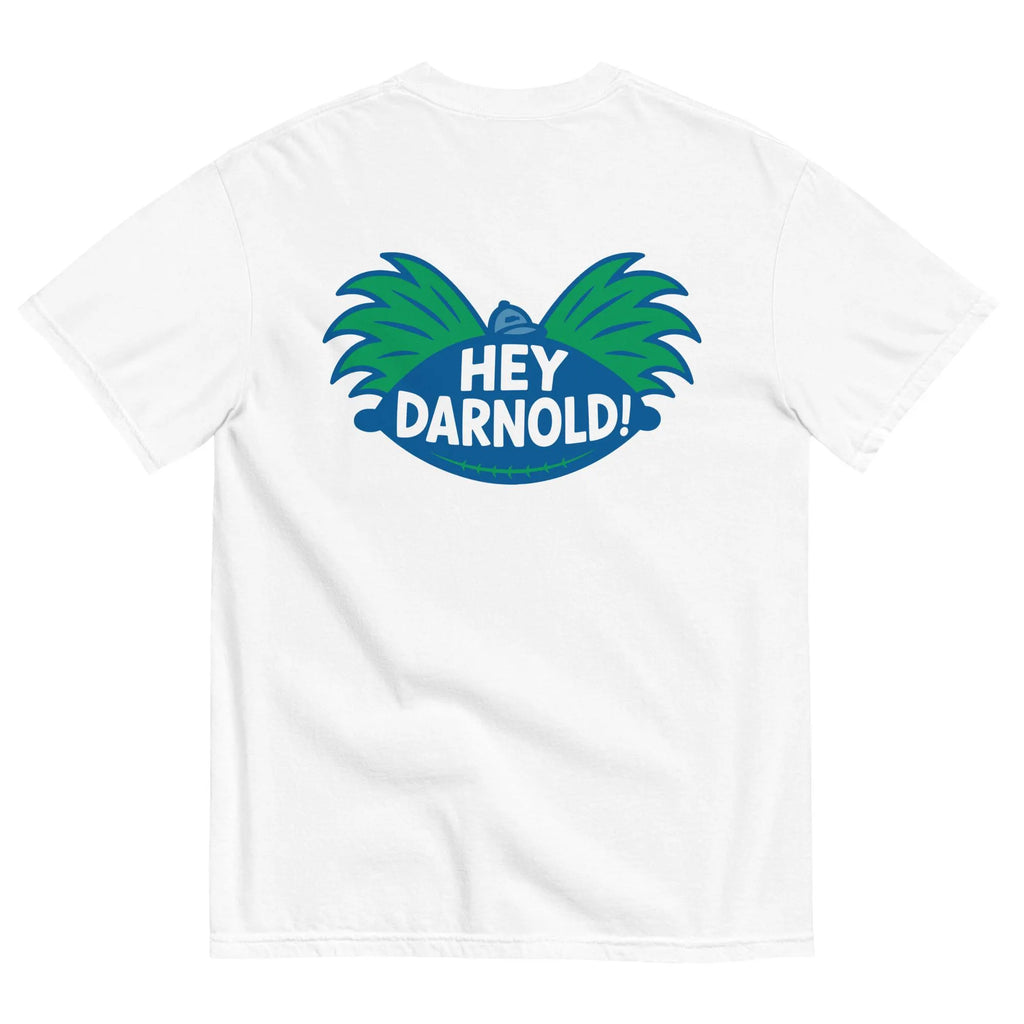 Hey Darnold! Retro Football Head Tee (Away)