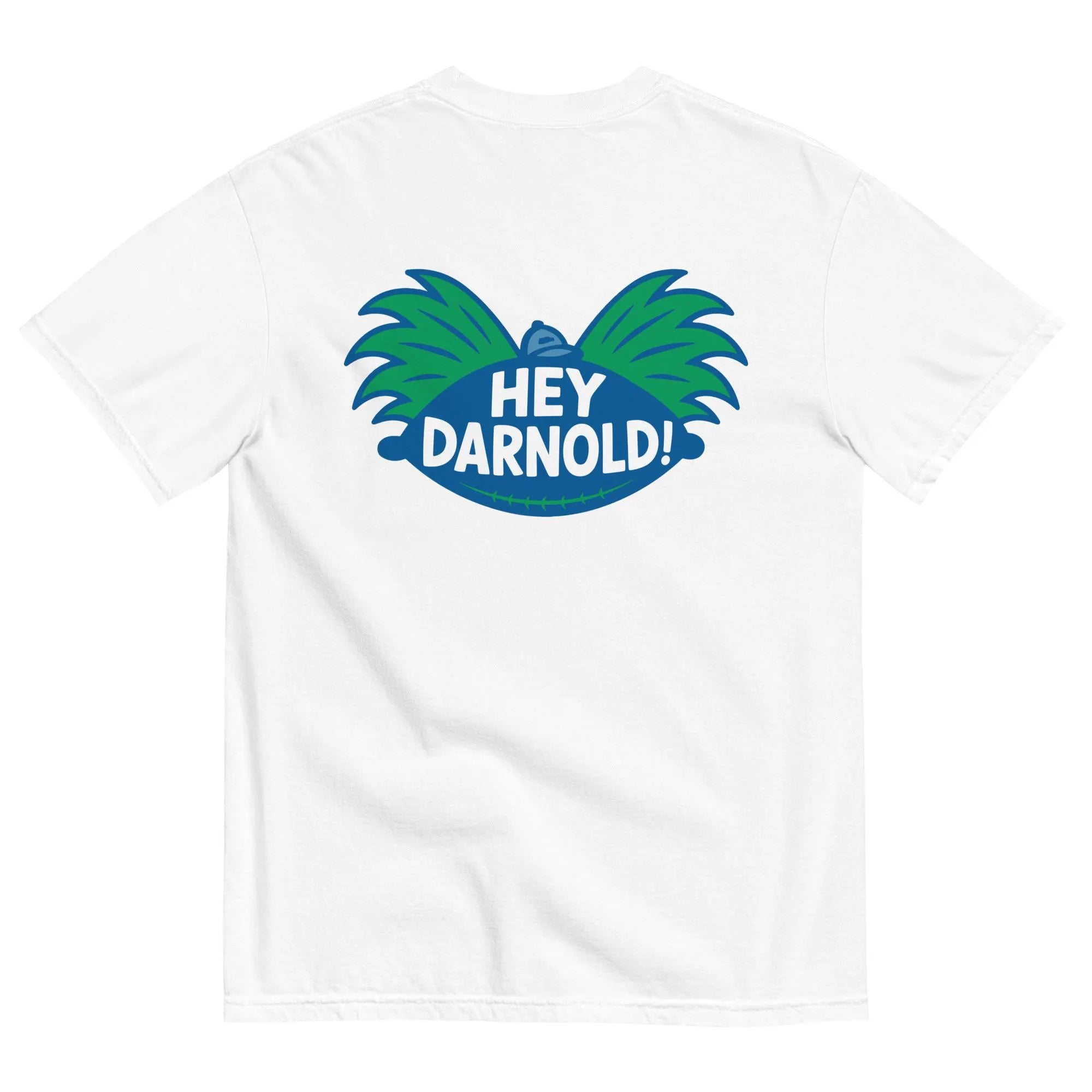 Hey Darnold! Retro Football Head Tee (Away)