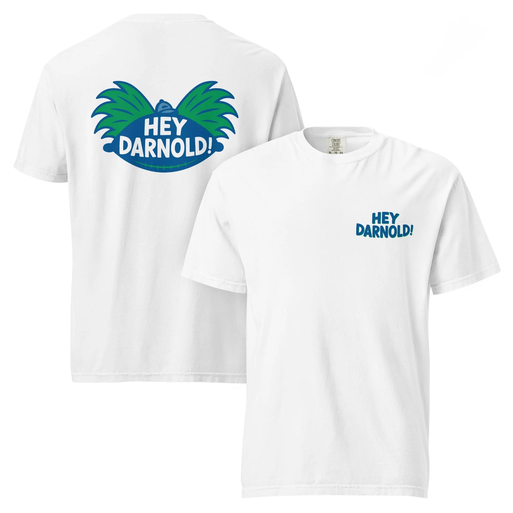 Hey Darnold! Retro Football Head Tee (Away)